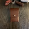Origami Leather Wallet – Premium Teak